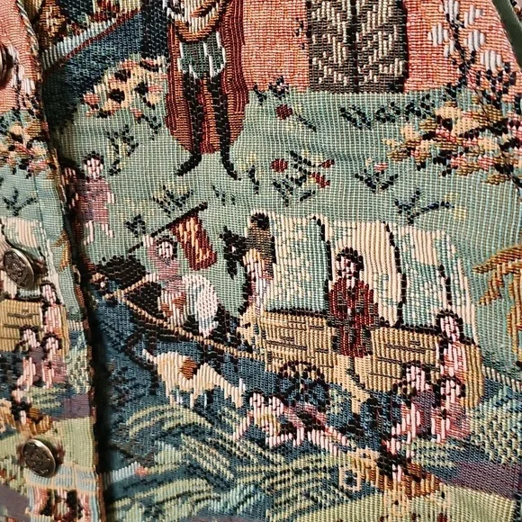 Colorful Tapestry Vest - Picture 4 of 9